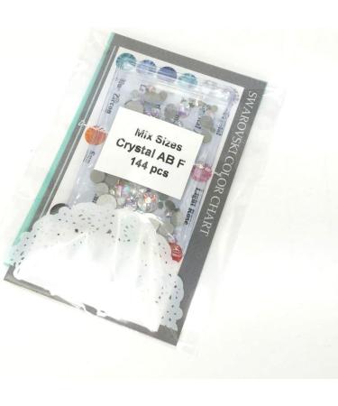 Swarovski 2058/2088 Crystal Nail Art Mixed Flatbacks Rhinestones - Crystal AB (001 AB) - Wholesale - Buy Online on SooperMarket.com