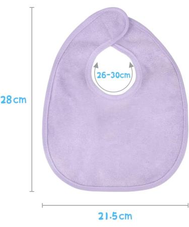 Vicloon Baby Bandana Dribble Bibs Set - 8pcs Unisex Infant Teething Bibs in Blue/Green/Grey/White - Soft, Absorbent, Adjustable with Velcro - Buy Online on SooperMarket.com
