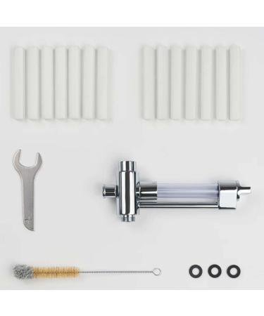 Buy Lion's Den Chrome Starter Set | Mediterranean Salt Shower - Elevate Your Shower Experience | International Shipping Available - Buy Online on SooperMarket.com