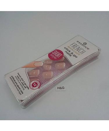 Essence - French Click & Go nails - Short Style