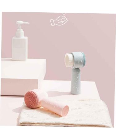 minkissy Cleanser Cleansing Brush face Pore Cleanser Brush for deep Cleaning face Cleaning face Cleanser Facial Brush Handheld Brush Bristles Bristle Brush Brush Blue 5.5X12.5cm - Buy Online on SooperMarket.com