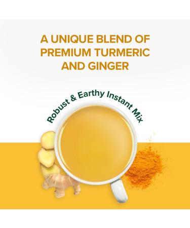 VAHDAM Turmeric Ginger Latte Mix (40 Cups 3.53oz) Caffeine-Free Golden Milk Powder With Curcumin Black Pepper & Ginger | Brew Hot/Iced Tea Or Turmeric Latte - Buy Online on SooperMarket.com