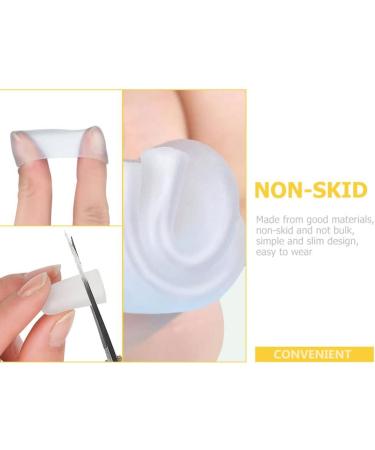 FOMIYES 10pcs Toe Separator Caps - Toe Sleeve Protectors for Blisters, Ingrown Toenails & Toe Spacers - Buy Online on SooperMarket.com