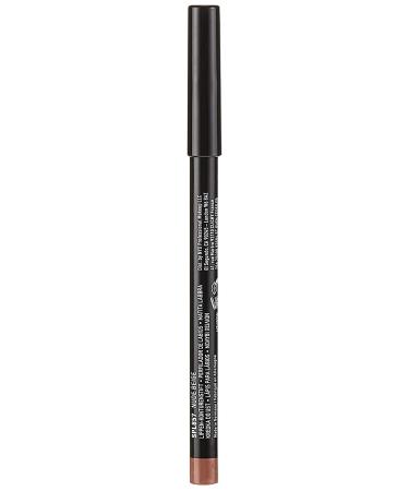NYX Slim Lip Liner Pencil - Nude Beige (SLP 857) | Long Lasting Formula - Buy Online on SooperMarket.com