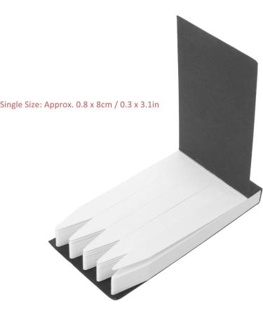 Perfume Tester Strips 100pcs Disposable Perfume Test Paper Disposable Fragrances Testing Essential Oils Strips with Black Cover for Testing Aromatherapy Oils Essential Oils - Buy Online on SooperMarket.com