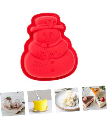 HOMSFOU 4 Pcs Baking Mold DIY Hand Press Cookie Silicone Deer Christmas Chocolate Molds Cookie Mold De para Gelatinas Homemade Cake Mold Non Stick Fondant Mold Silica Gel - Buy Online on SooperMarket.com