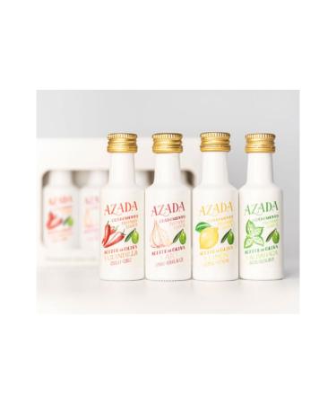 Azada set of flavoured Oilve Oils 4 x 20ml