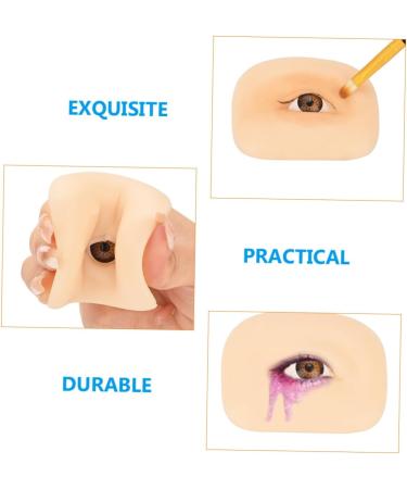 Baluue 4pcs Makeup Practice Skin Facial Tools Eye Shadow Practice Skin Eye Makeup Board - Buy Online on SooperMarket.com