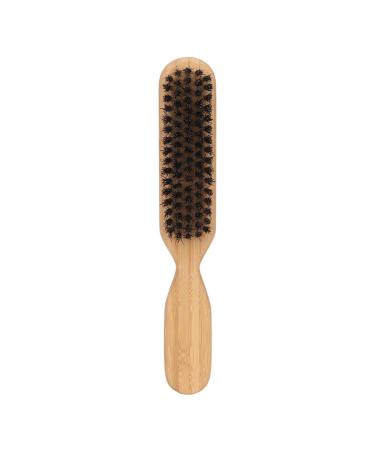 Razor brush men's bearing brush wooden hair brush facial cleaning brush for men bamboo grip men's beard ridge with soft bristles beard styling brush with soft bristles for the hairstyle