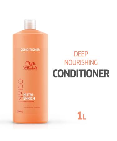 Wella Professionals Invigo Nutri Enrich Repair for Stressed Hair | Smoothness Shine & Combability with Goji Berry Vitamins & Minerals - Buy Internationally - Buy Online on SooperMarket.com