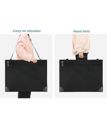 EUYZOU Art Portfolio Case 20 x 26 - Large Storage Folder with Handle for Poster Board - Art Carrying Tote Bag - Buy Online on SooperMarket.com