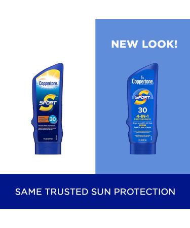 Coppertone SPORT Sunscreen SPF 30 Lotion, Water Resistant Body Sunscreen 7 Fl Oz (Pack of 1) - Buy Online on SooperMarket.com