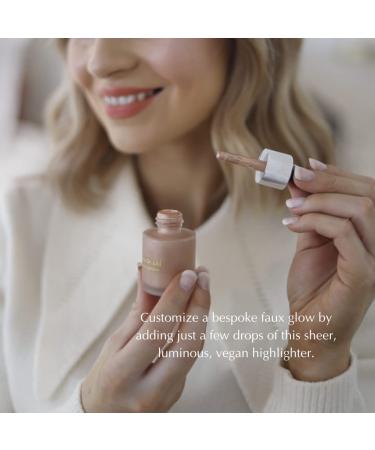 EpiLynx Liquid Highlighter Drops with Mica for Contouring - Vegan, Allergen-Free, Sunkissed Love 30mL - Buy Online on SooperMarket.com