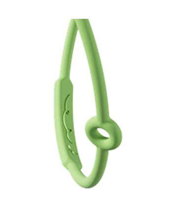 Stretchable Chewable Safety Teether Silicone Chain - Bear Shape - Green - Buy Online on SooperMarket.com