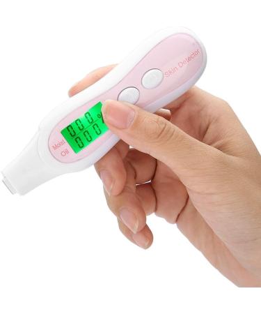 LCD Digital Skin Analyzer Skin Analyzer Moisture Water Oil Monitor for Skin Care High Sensitive Facial Skin Tester USB Digital Measuring Device for Home Traveling Beauty Salon(White) - Buy Online on SooperMarket.com