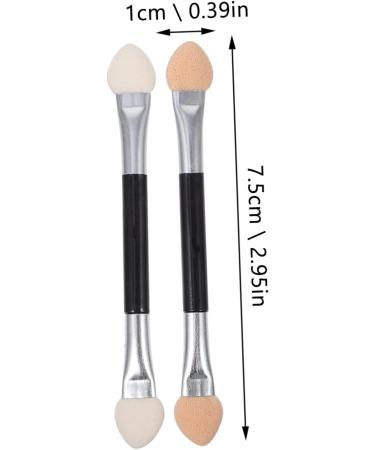 PLAFOPE Disposable 20pcs Latex Eye Shadow Stick Sponge Double-ended Eyeshadow Eye Shadow Applicator Mix Set - Buy Online on SooperMarket.com