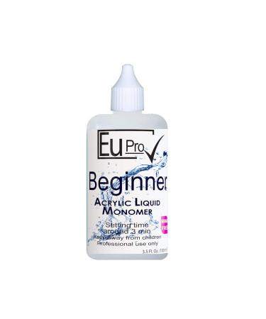 Acrylic Nail Liquid Monomer Beginner Slow Setting 100ml bottle salon nails system Easy pour spout