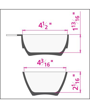 SHAVEBOWL Modular Shaving Bowl - Handcrafted in USA (White) - Buy Online on SooperMarket.com