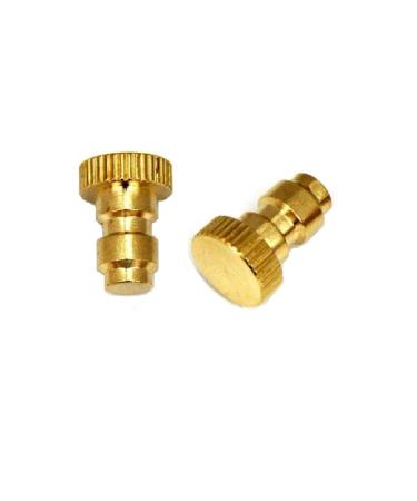 Flylock 2-Pack Paintball Airsoft PCP Connection Hex 8mm Quick Connect Male Dust Plug