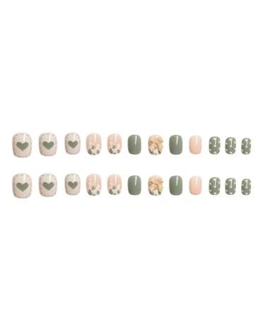 Fingernails for girls teen medium press on nails full cover fake nails ballerina coffin false nails single -colored acrylic 24st nails for women and girls uniform size # 05