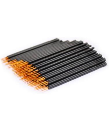 Baluue 100 Pcs Eye Makeup Tools Eyeliner Applicator Tool Gel Eyeliner Pencil Eyeliner Brushes Orange - Buy Online on SooperMarket.com