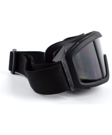 Fouos Military Airsoft Goggles - Tactical Safety Glasses with 3 Interchangeable Lenses and Anti-Fog Technology in Black - Buy Online on SooperMarket.com