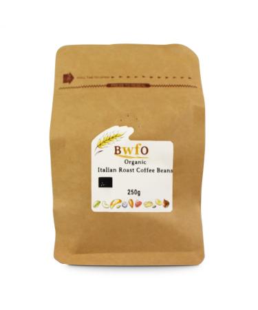 Organic Italian Roast Coffee Beans 250g (BWFO)