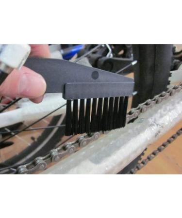 Corki Bike Chain Cleaning Tool Set - Motorcycle Washer Cleaner Brush Kit in Black+Red - Buy Online on SooperMarket.com