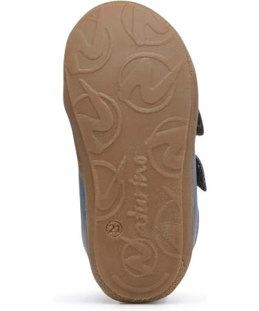 Naturino Cocoon VL Leather First-Steps Shoes 5.5 UK Child - Celeste - Buy Online on SooperMarket.com