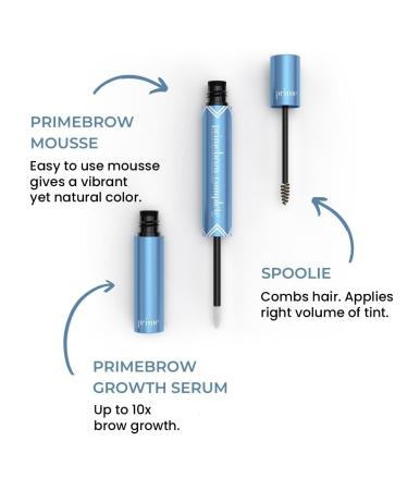 PrimeBrow Complete: 3-in-1 Eyebrow Care for Mature Women - Tints Shapes & Growth Serum in Taupe | Shop Internationally - Buy Online on SooperMarket.com