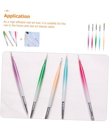 minkissy 5 Sets Nail Pen Aluminum Painting Pen Crystal - Buy Online on SooperMarket.com