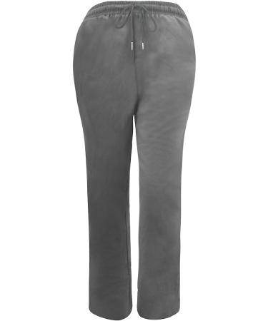 Wiyuqeen Women's Spring Trendy Dressy Straight Leg Sweatpants - Gray Medium - Buy Online on SooperMarket.com