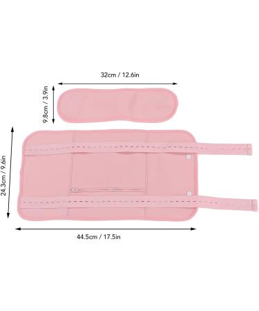 Reusable Bio-Ribinus Oil Pack Set | Double-Layer Castor Oil Wraps for Waist & Neck | Washable Pink Castor Oil Packs - International Shipping Available - Buy Online on SooperMarket.com