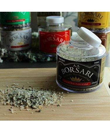 Borsari Original Seasoned Salt Blend - Gourmet All Natural Seasoning with Herbs and Spices - 25oz - Buy Online on SooperMarket.com