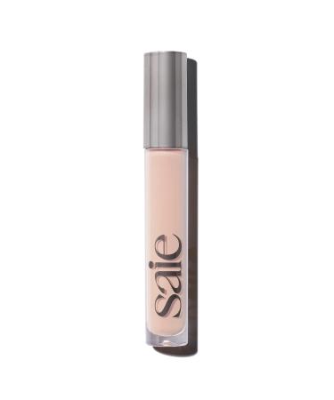 Saie Hydrabeam Concealer - Light Coverage Brightening + Hydrating Creamy Under Eye Concealer - Shade 1 (0.2 oz)