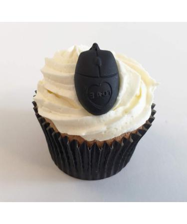 6 Sugar Keyboard and Mouse Cake Toppers. Edible Unique and Made with Love in The UK! - Buy Online on SooperMarket.com