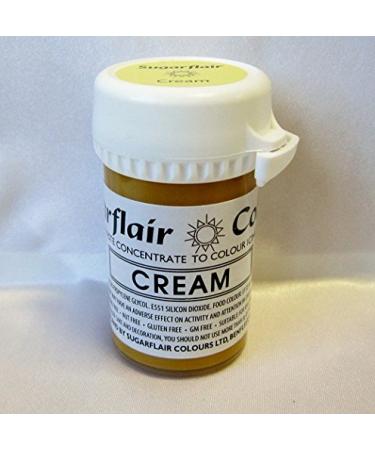 Cream Sugarflair Tartranil Concentrated Paste Colour