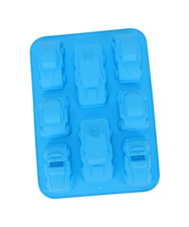 MAGICLULU Cars Baking Molds Cake Mold Candy Paper Cup Silica Gel Car Chocolate Molds 33x23cm