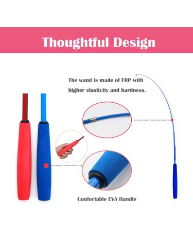 OODOSI Retractable Cat Wand Toy & Refills - Interactive Exercise Toys for Cats & Kittens, Color A - Buy Online on SooperMarket.com