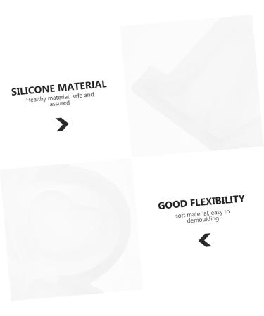 STOBOK Silicone Mold Candle Molds Ornament Jewelry Charms Mould Love Sign Silicone Die Crystal Epoxy Crafts White 13.3X13cm - Buy Online on SooperMarket.com