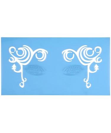 DIY Face Paint Makeup Stencil - Flower & Butterfly Body Coloring Tool for Parties Halloween & Kids' Makeup - Buy Online on SooperMarket.com