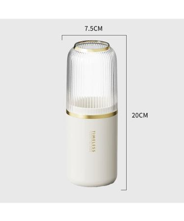 Mag IDeal 5x Travel Toothbrush Holder - Reusable Storage Container & Gurgling Cup for Business Trips | International Shipping Available - Buy Online on SooperMarket.com