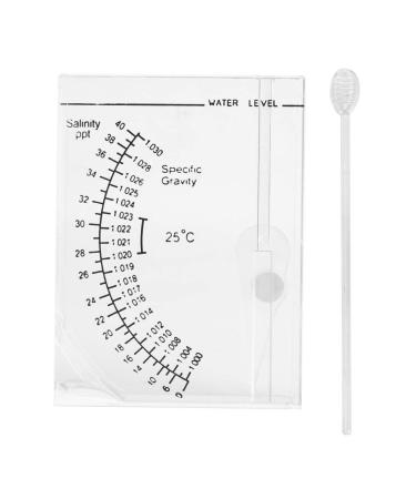 Coral aquarium Special aquatic aquaculture Sea water Hygrometer concentration meter of salt content square salt measuring device for aquarium shape
