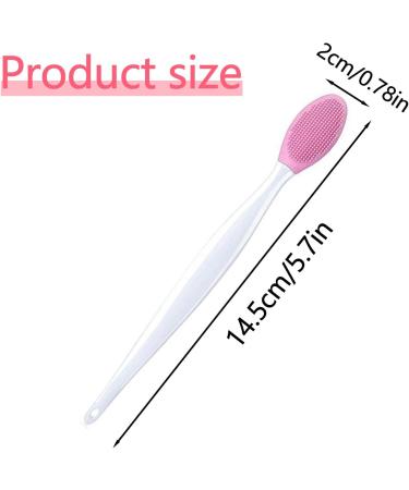 10Pcs Silicone Exfoliating Lip Brush Set - Double-sided Soft Brushes for Lip and Nose Blackhead Cleanse - Lip Scrubber for Smoother Fuller Lips - Women's Beauty Tools - Buy Online on SooperMarket.com