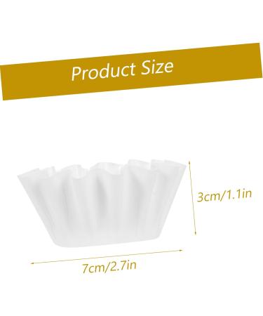 Warmhm 300 Pcs Wax Paper for Wax Warmers | Food-Grade High Temp Silicone Liners | Candle Making Supplies - Buy Online on SooperMarket.com
