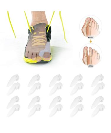 Big Toe Protector & Separator - Reusable, Comfortable Wear | 10 Pairs - Foot Health Treatment - Buy Online on SooperMarket.com