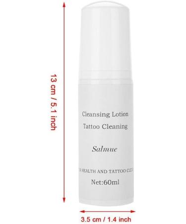 60ml Foam Eyelash Cleaner & Eyelid Cleanser - Vegan & Oil-Free Makeup Remover for Eyelash Extensions, Allergy-Friendly - Buy Online on SooperMarket.com