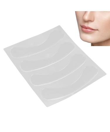 Buy 4-Part Silicone Lip Anti-Fold Plaster - Reusable Transparent Skin Smoothing Solution for Lip & Smile Folds | Overnight Fine Line Treatment - Buy Online on SooperMarket.com