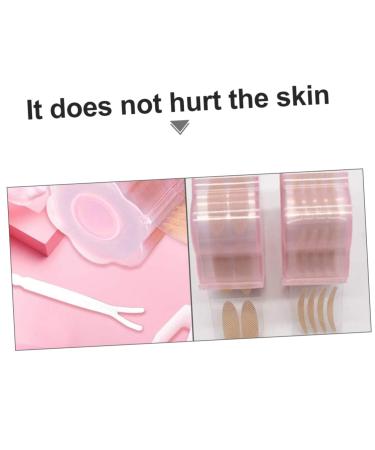 Angoily Double Eyelid Sticker Set for Hooded Eyes | Traceless Adhesive Tape | Perfect for Sunglasses & Nail Polish | Pink Eyelid Stickers for Women - Buy Online on SooperMarket.com