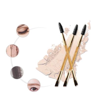 Buy 1PC Bamboo Handle Duo Eyebrow Brush & Mascara Brush - Eco-Friendly Makeup Tool for Women & Girls - Perfect Eyebrow Comb for Flawless Makeup - Buy Online on SooperMarket.com